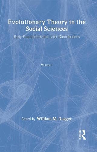 Evolution Theory Soc Sci V1: Vol. 1 Social Sciences