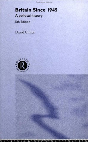 Product Image: Britain since 1945: A Political History