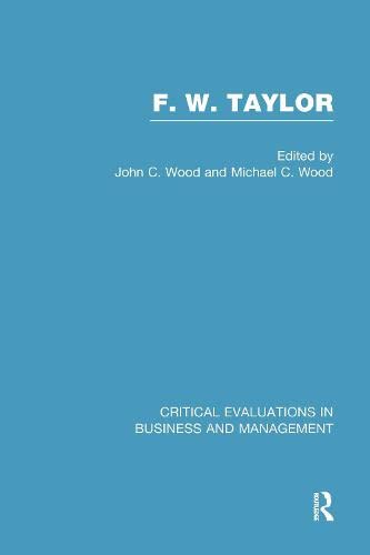 Frederick Winslow Taylor V 2 Business, Finance & Career