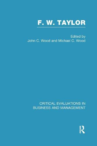 Frederick Winslow Taylor V 3 Business, Finance & Career
