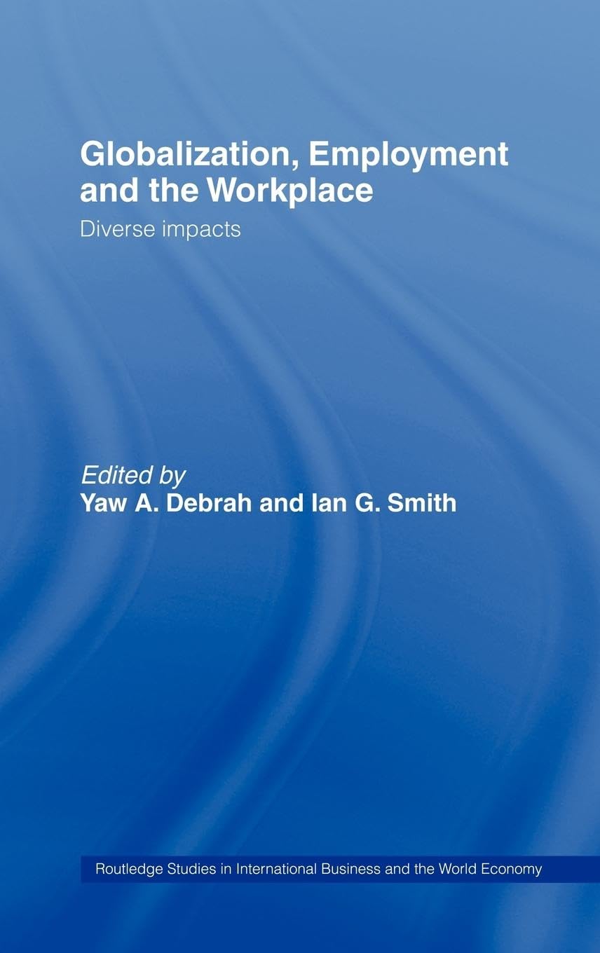 Product Image: Globalization, Employment and the Workplace