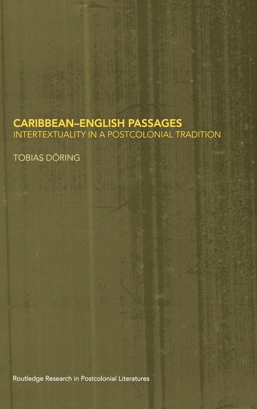 Caribbean-English Passages Contemporary literature