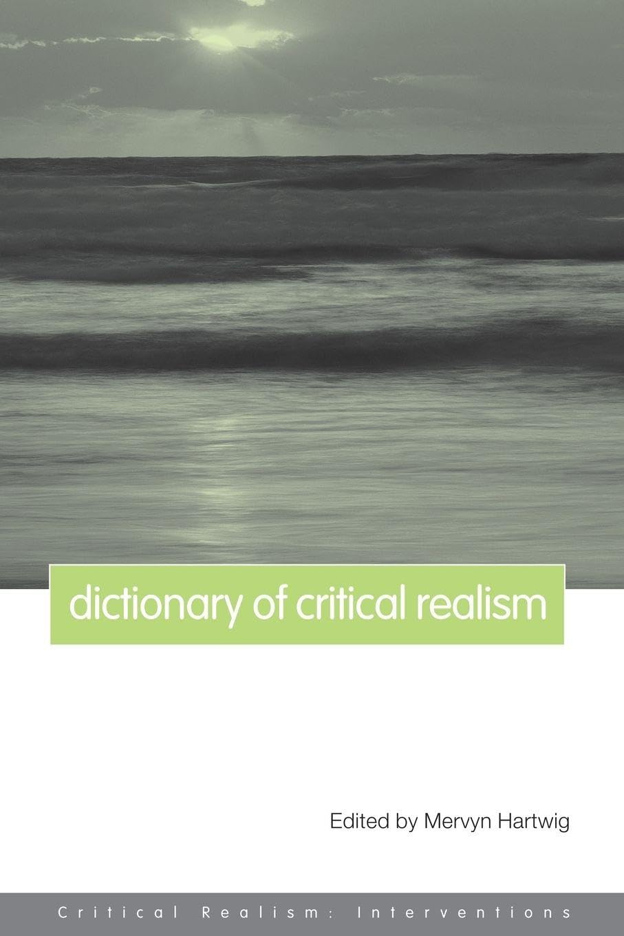 Dictionary of Critical Realism (Routledge Studies in Critical Realism) Law