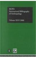 International Bibliography of Anthropology 2000 (46) (INTERNATIONAL BIBLIOGRAPHIES OF THE SOCIAL SCIENCES, Band 46) Books