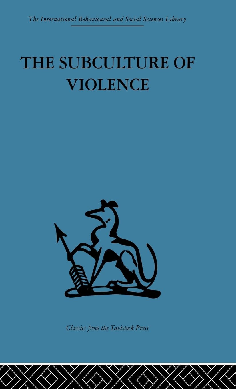 The Subculture of Violence Law