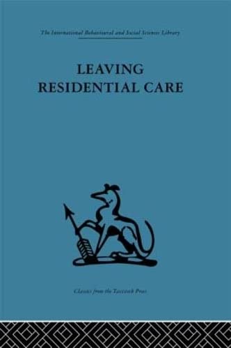 Leaving Residential Care Natural Sciences