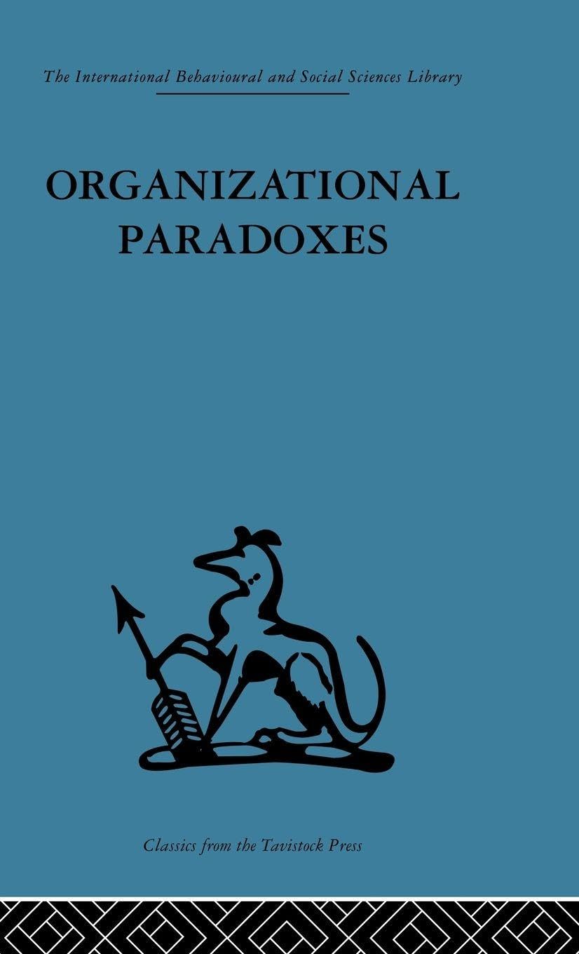 Organizational Paradoxes Medicine