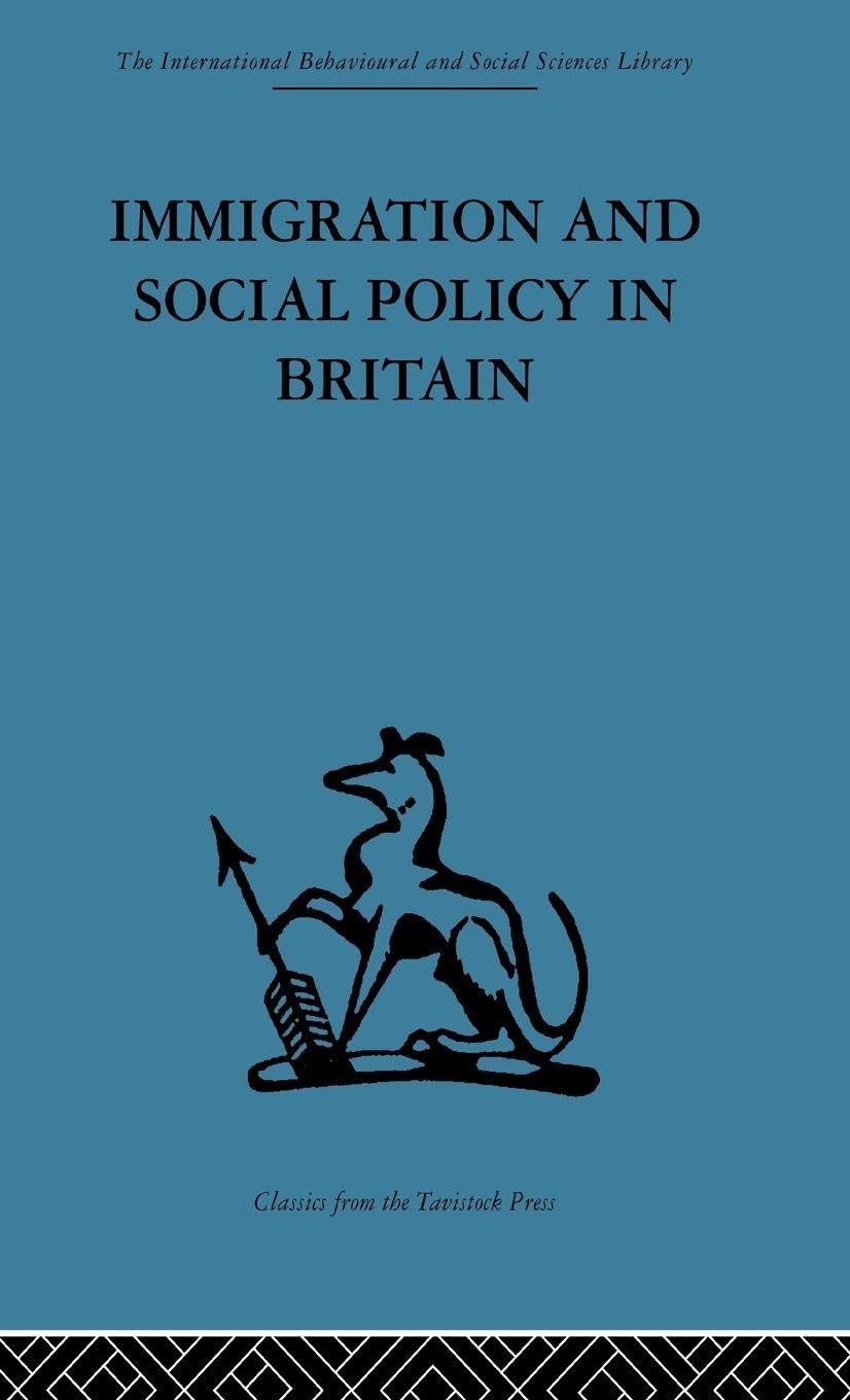 Immigration and Social Policy in Britain Law