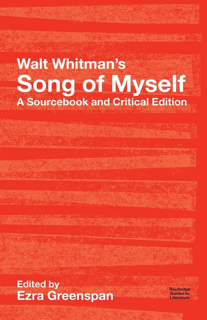 Walt Whitman's Song of Myself book