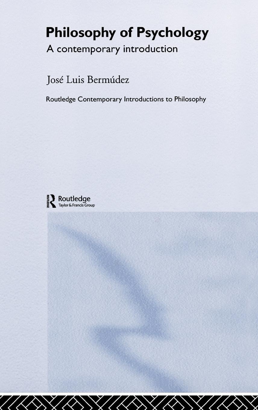 Philosophy of Psychology Philosophy
