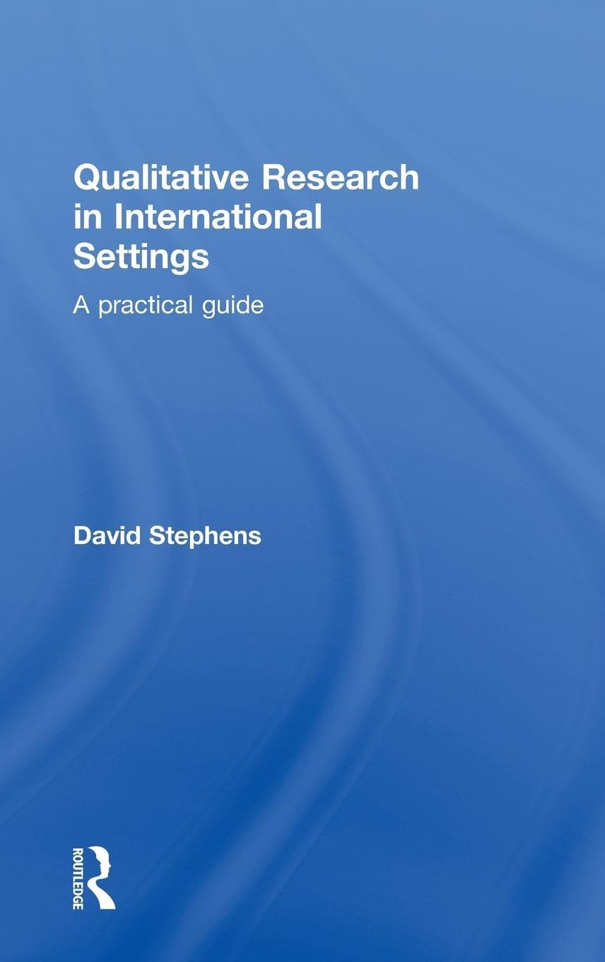 Product Image: Qualitative Research in International Settings