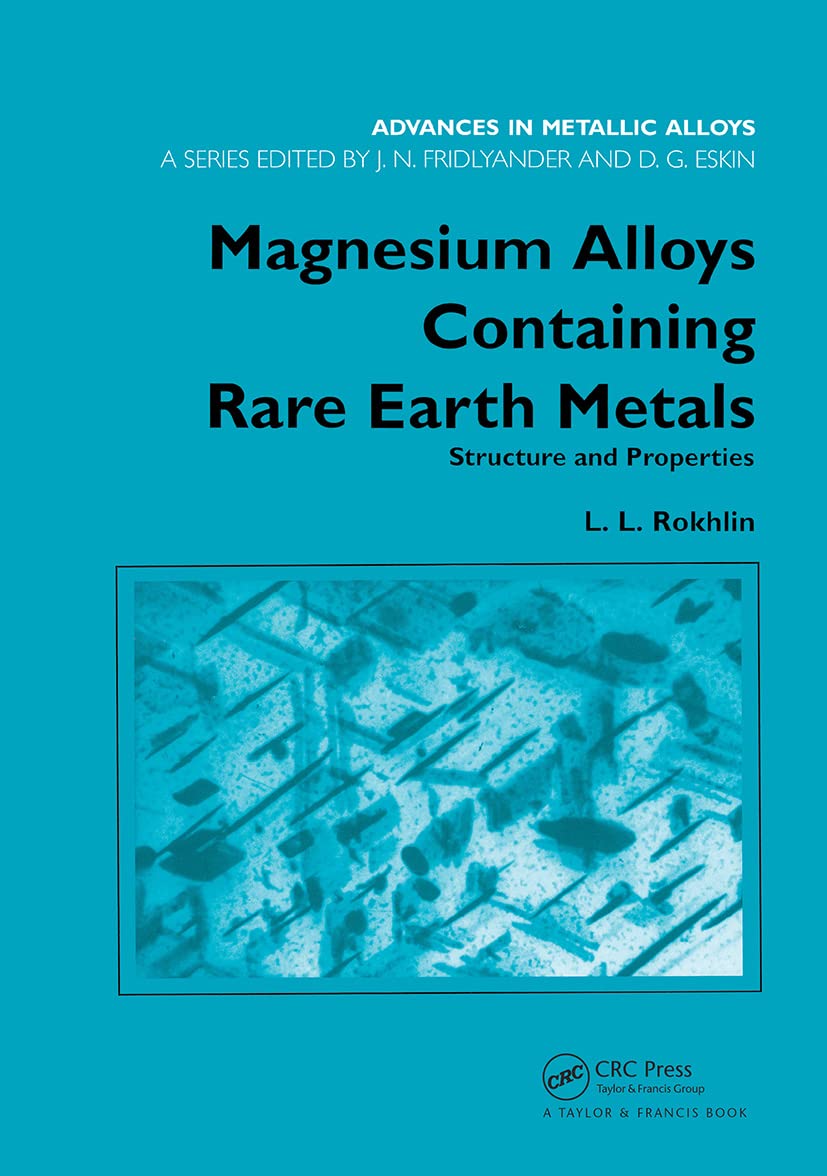 Magnesium Alloys Containing Rare Earth Metals Business & Technology