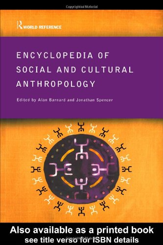 Encyclopedia of Social and Cultural Anthropology (Routledge World Reference) Law