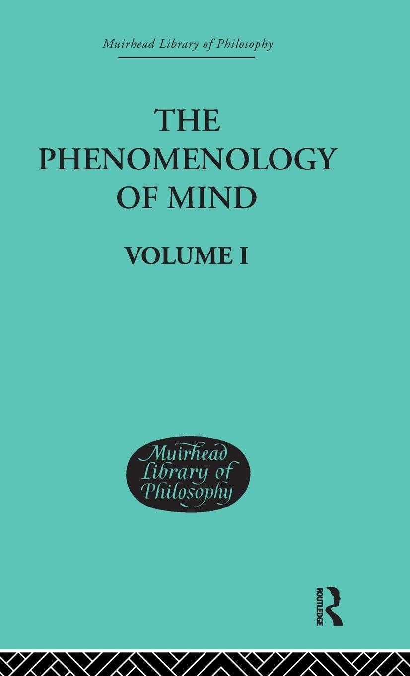 The Phenomenology of Mind Philosophy