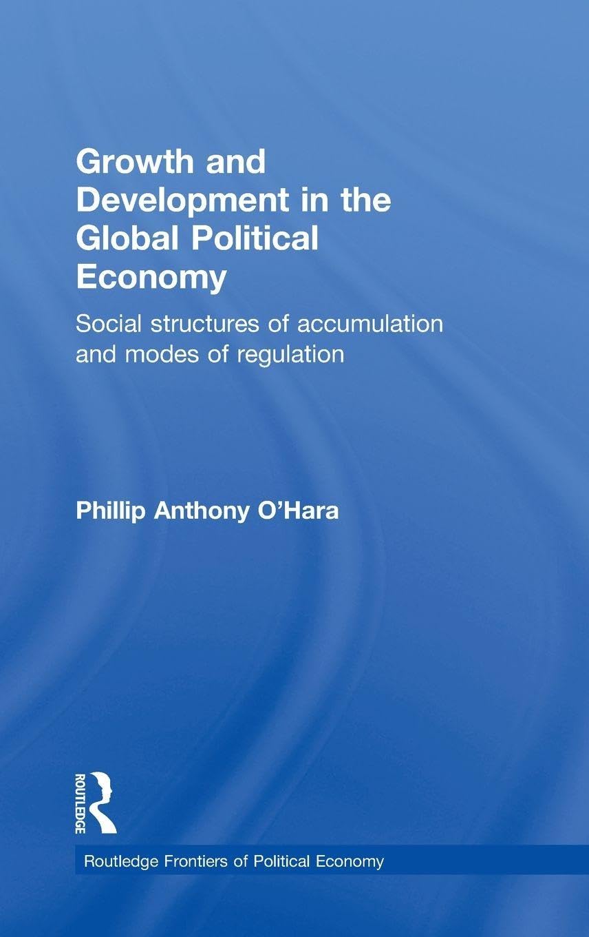 Growth and Development in the Global Political Economy Business, Finance & Career