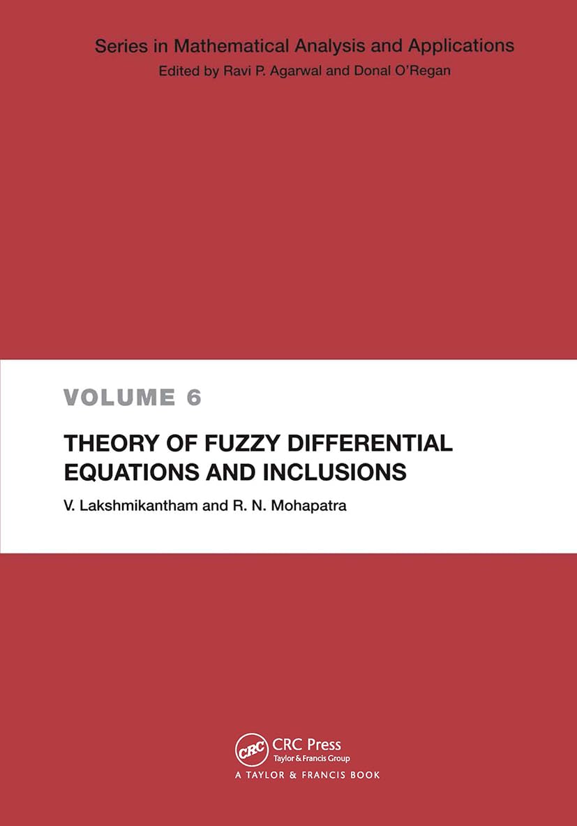 Theory of Fuzzy Differential Equations and Inclusions Mathematics