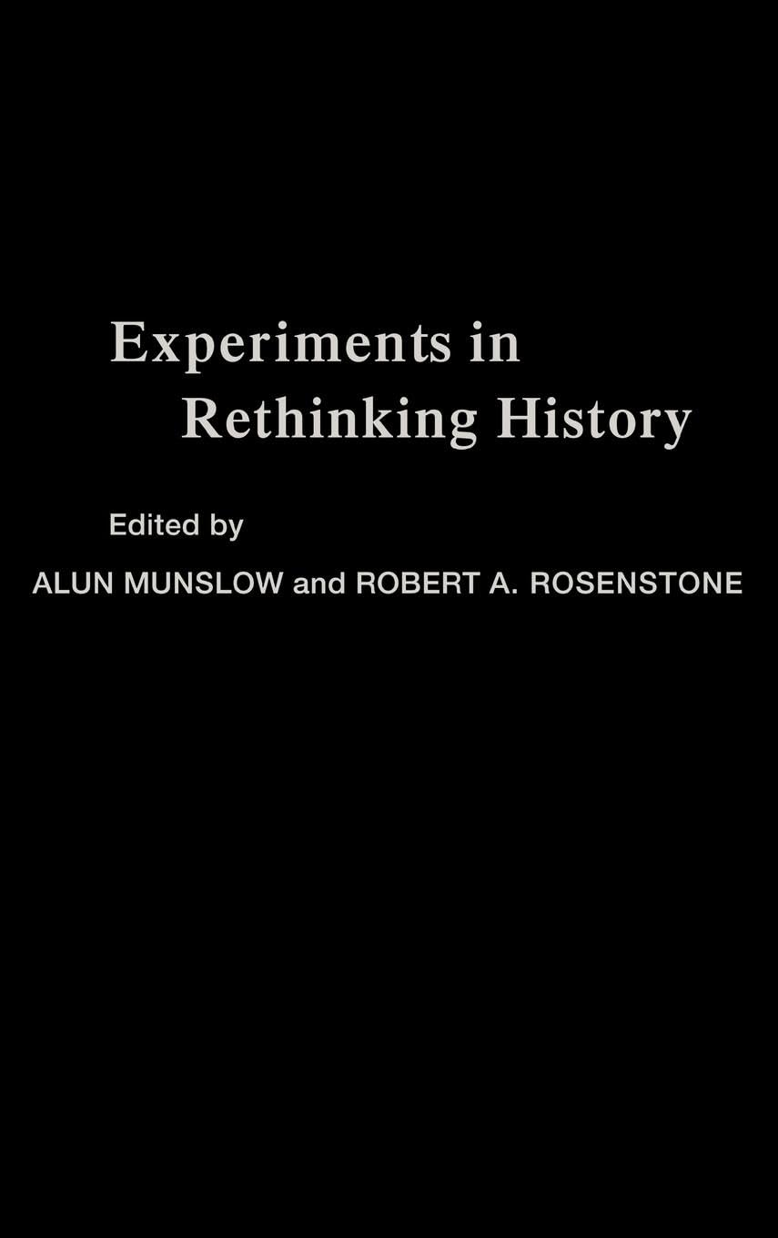 Product Image: Experiments in Rethinking History