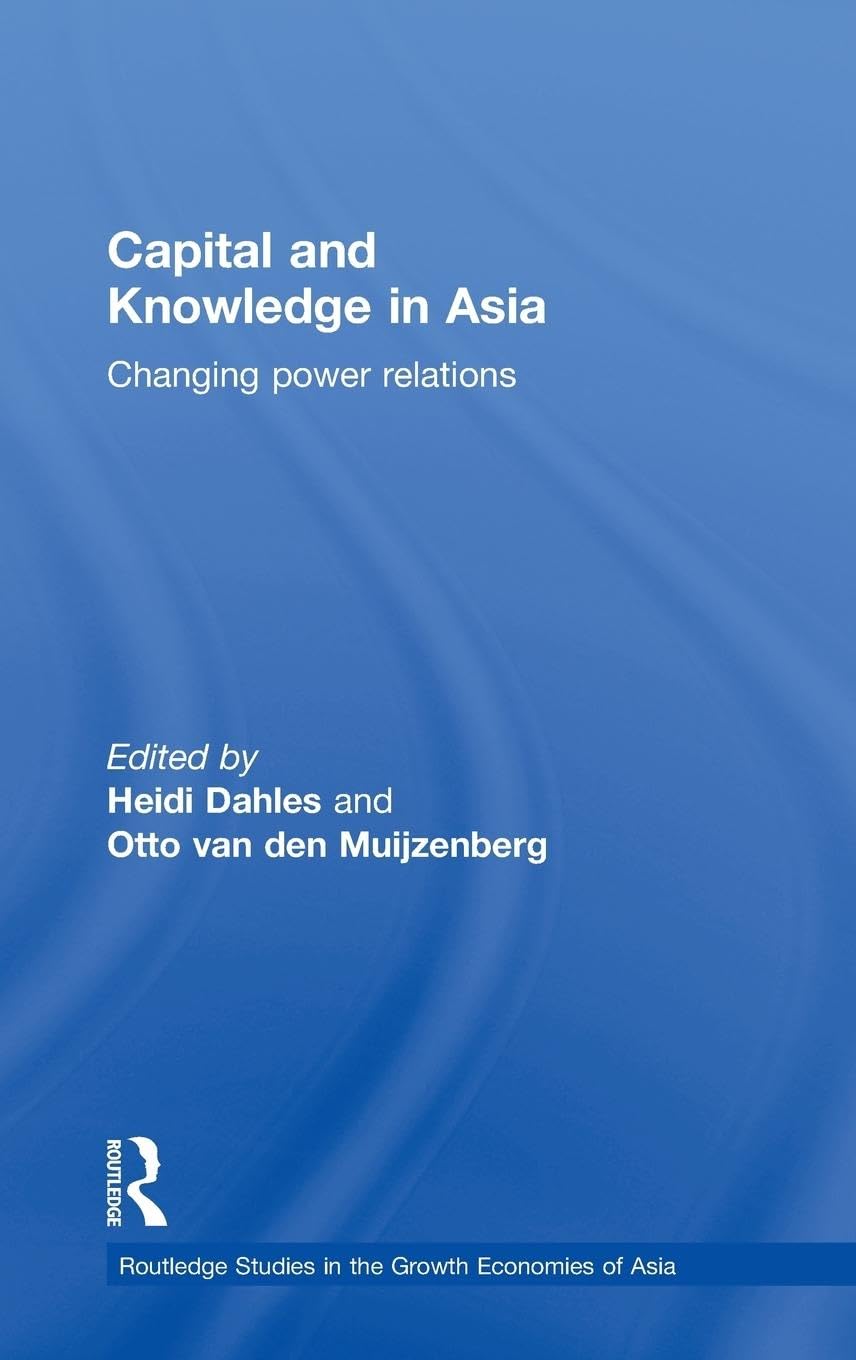 Product Image: Capital and Knowledge in Asia
