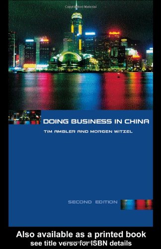 Product Image: Doing Business in China