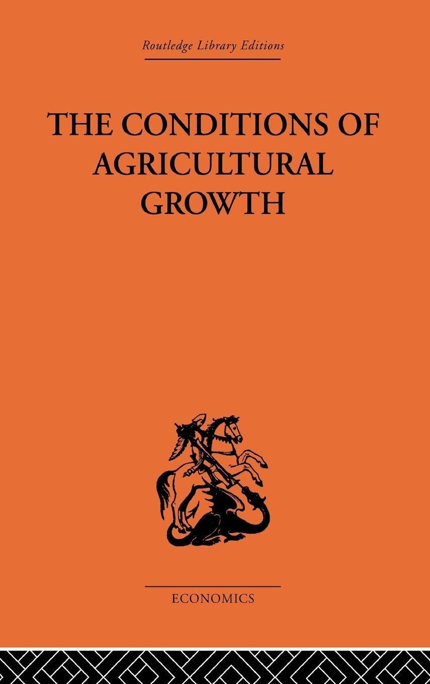 Conditions of Agricultural Growth Business, Finance & Career