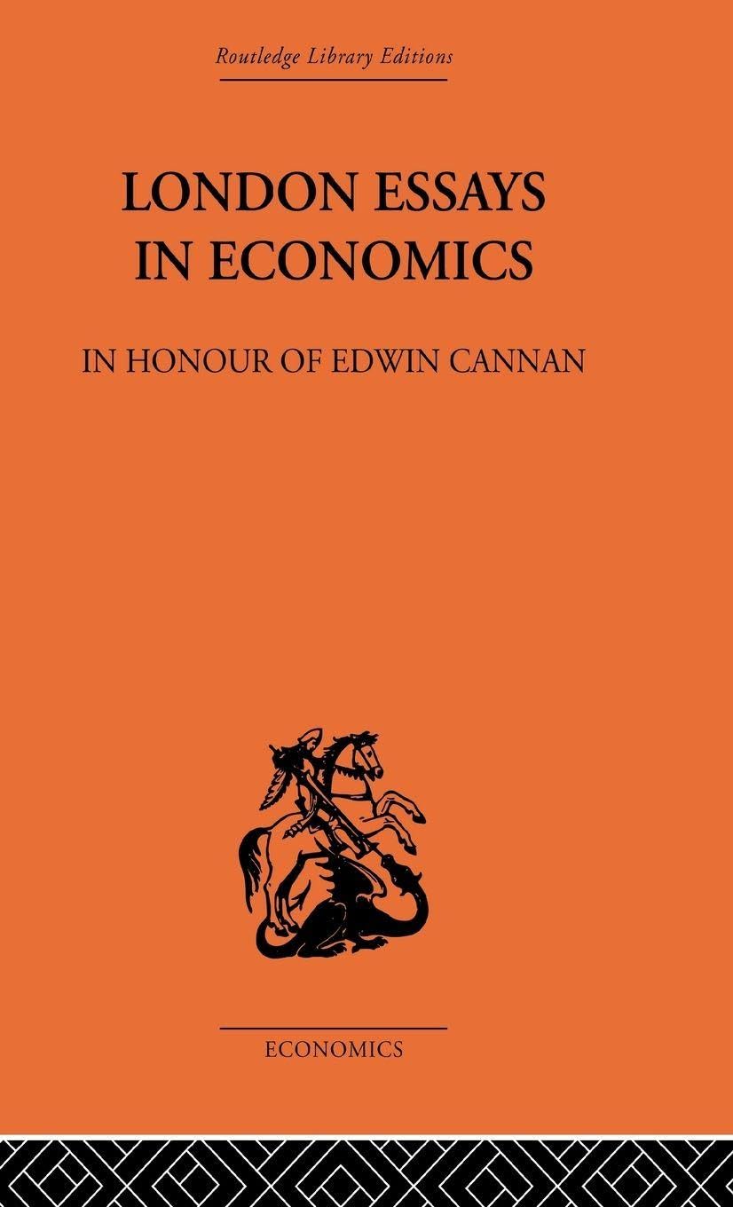 London Essays in Economics Business, Finance & Career