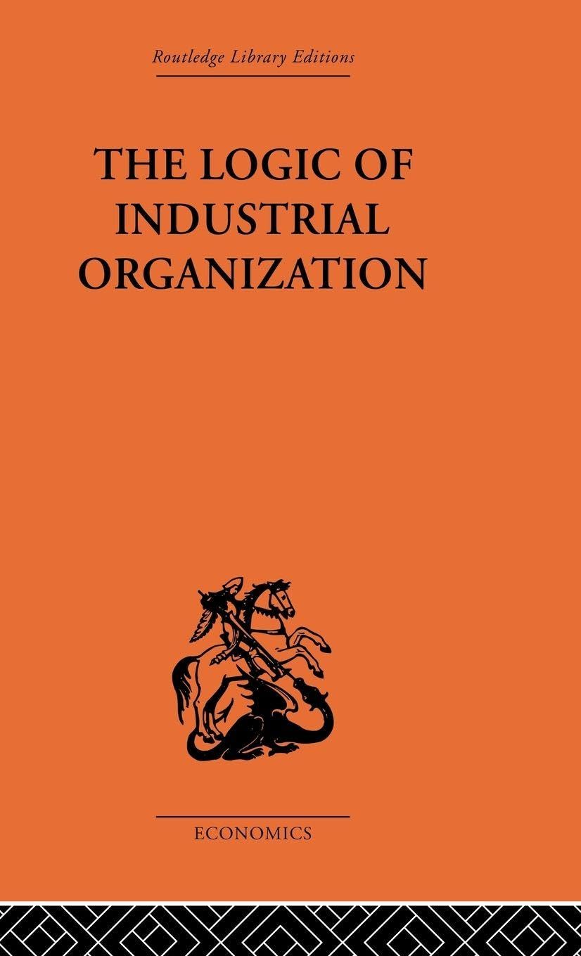 The Logic of Industrial Organization Business, Finance & Career