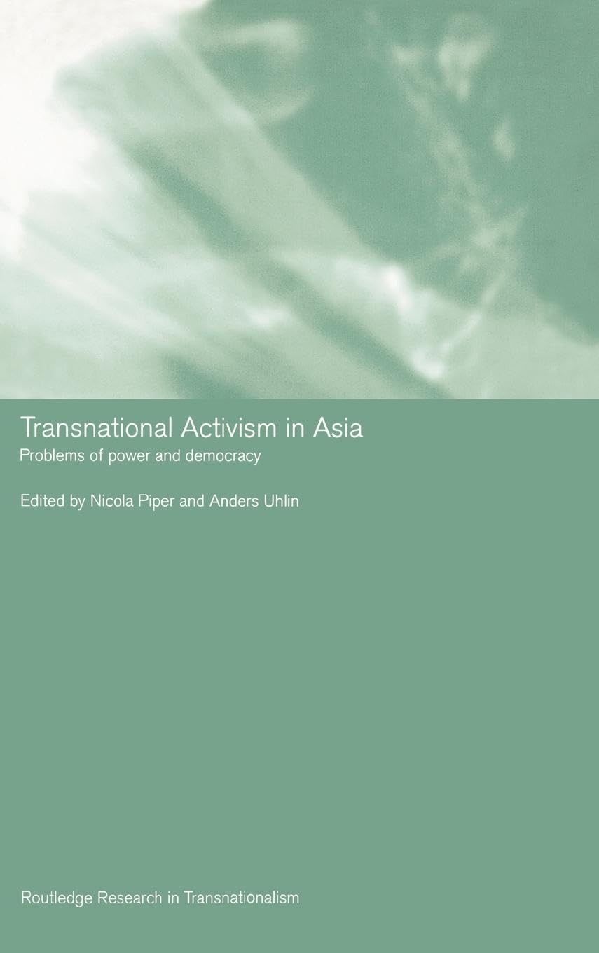 Transnational Activism in Asia Social Sciences