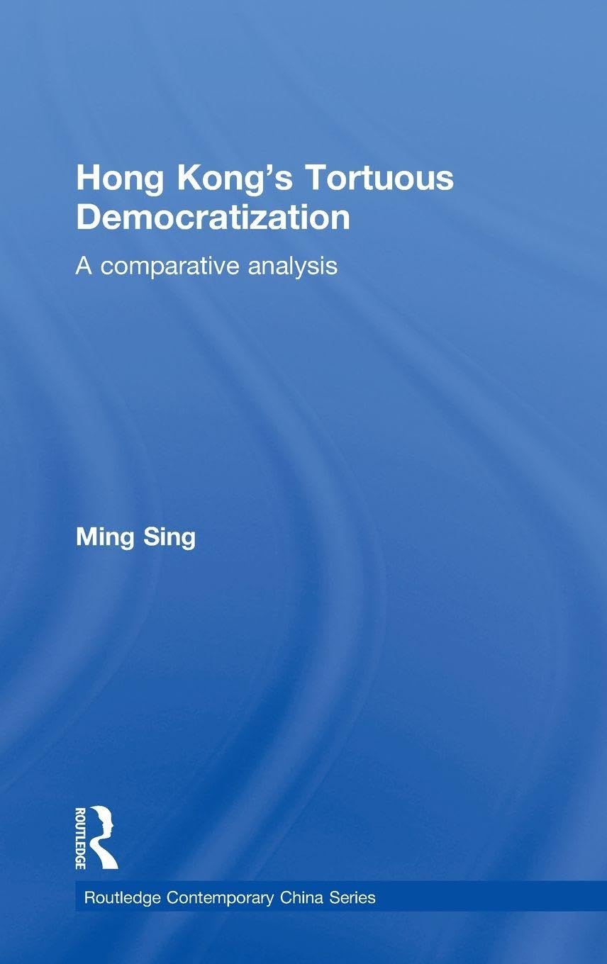 Product Image: Hong Kong's Tortuous Democratization