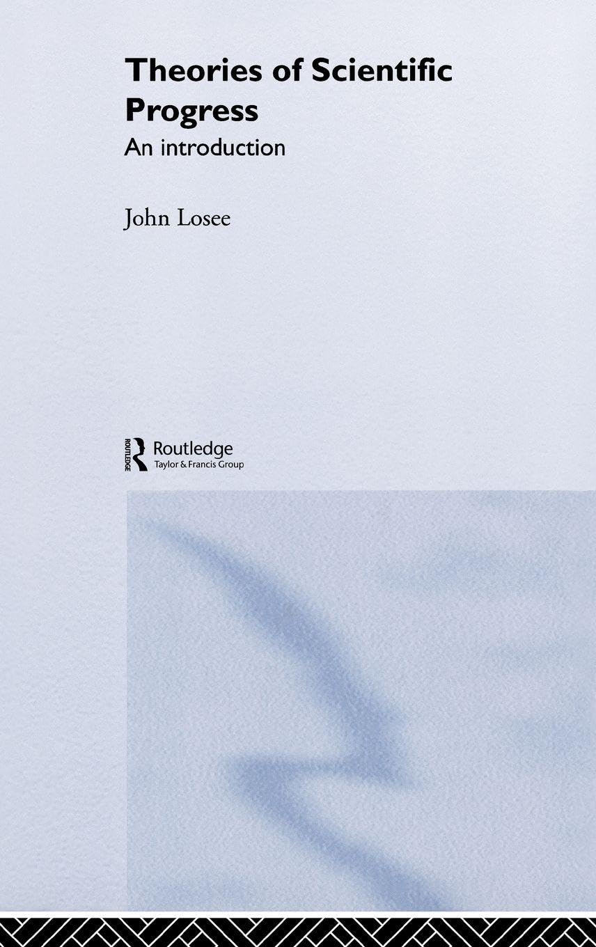 Product Image: Theories of Scientific Progress