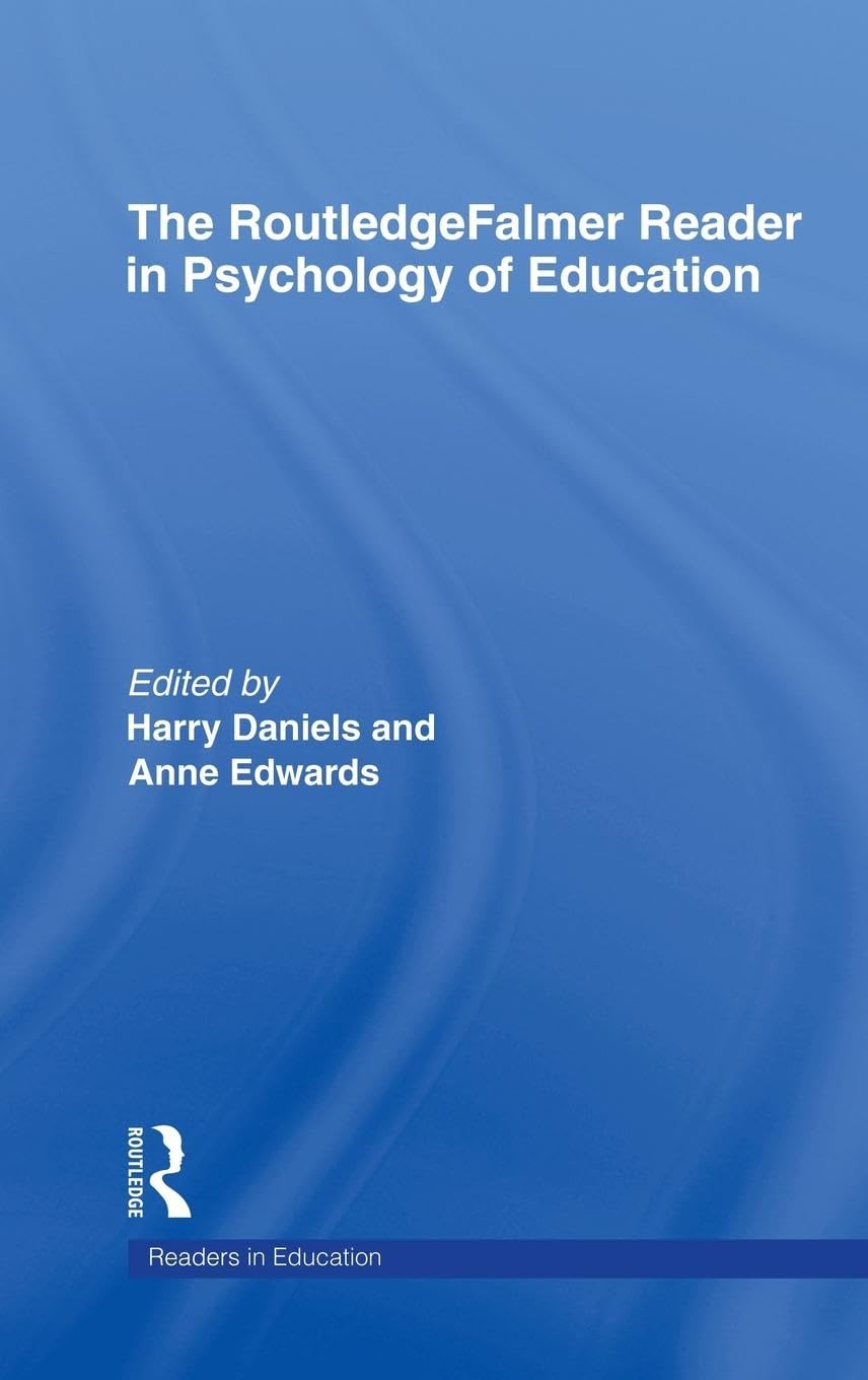 The RoutledgeFalmer Reader in Psychology of Education Study Guides