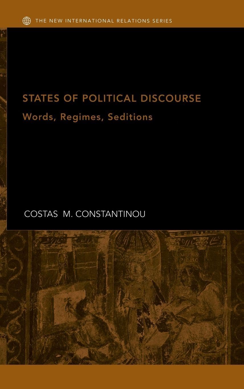 States of Political Discourse Social Sciences