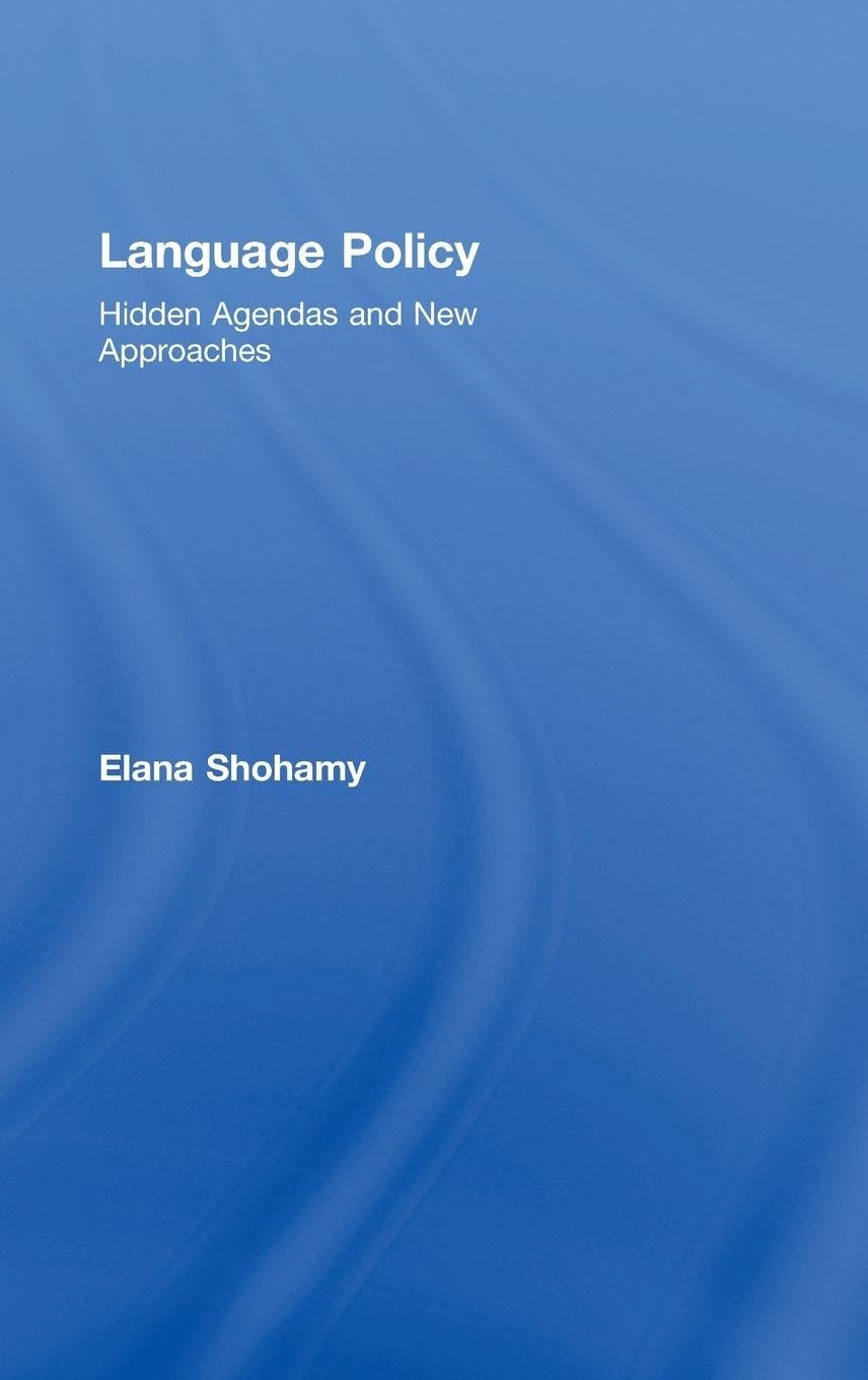 Language Policy Social Sciences