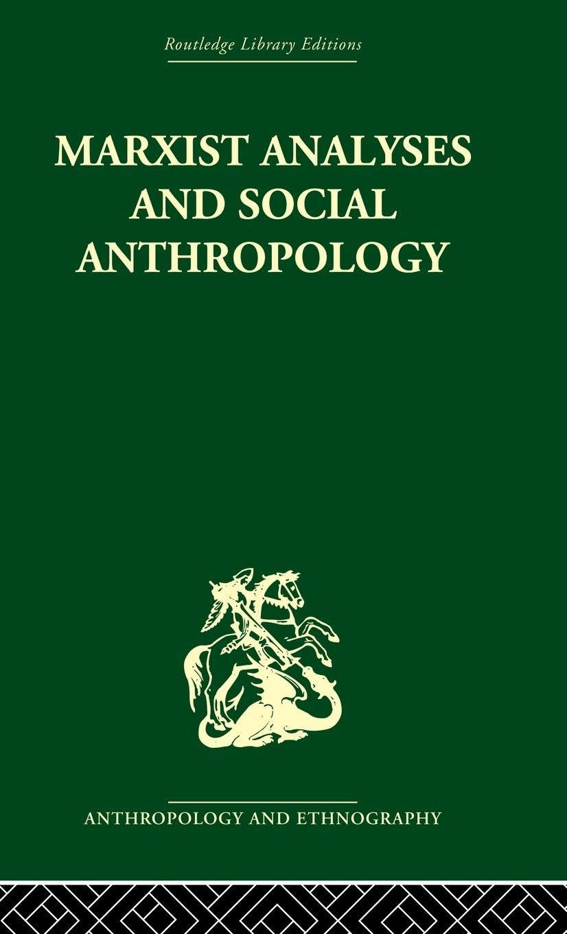 Marxist Analyses and Social Anthropology General education