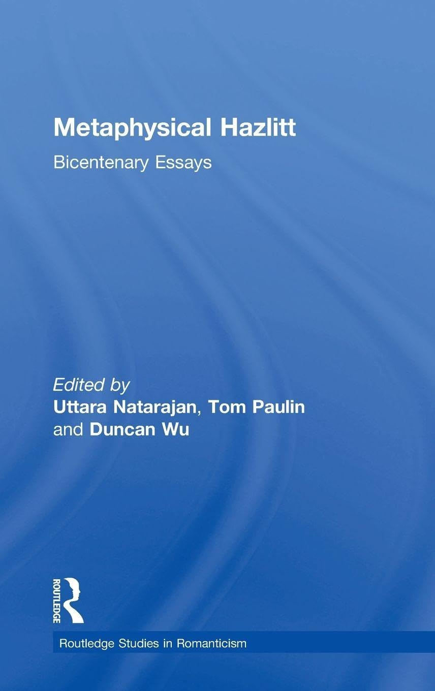 Product Image: Metaphysical Hazlitt