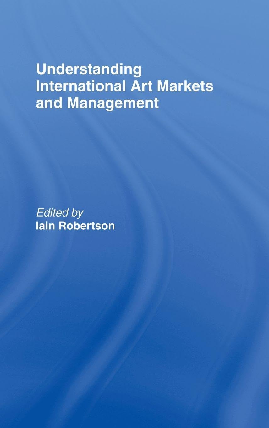 Understanding International Art Markets and Management Social Sciences