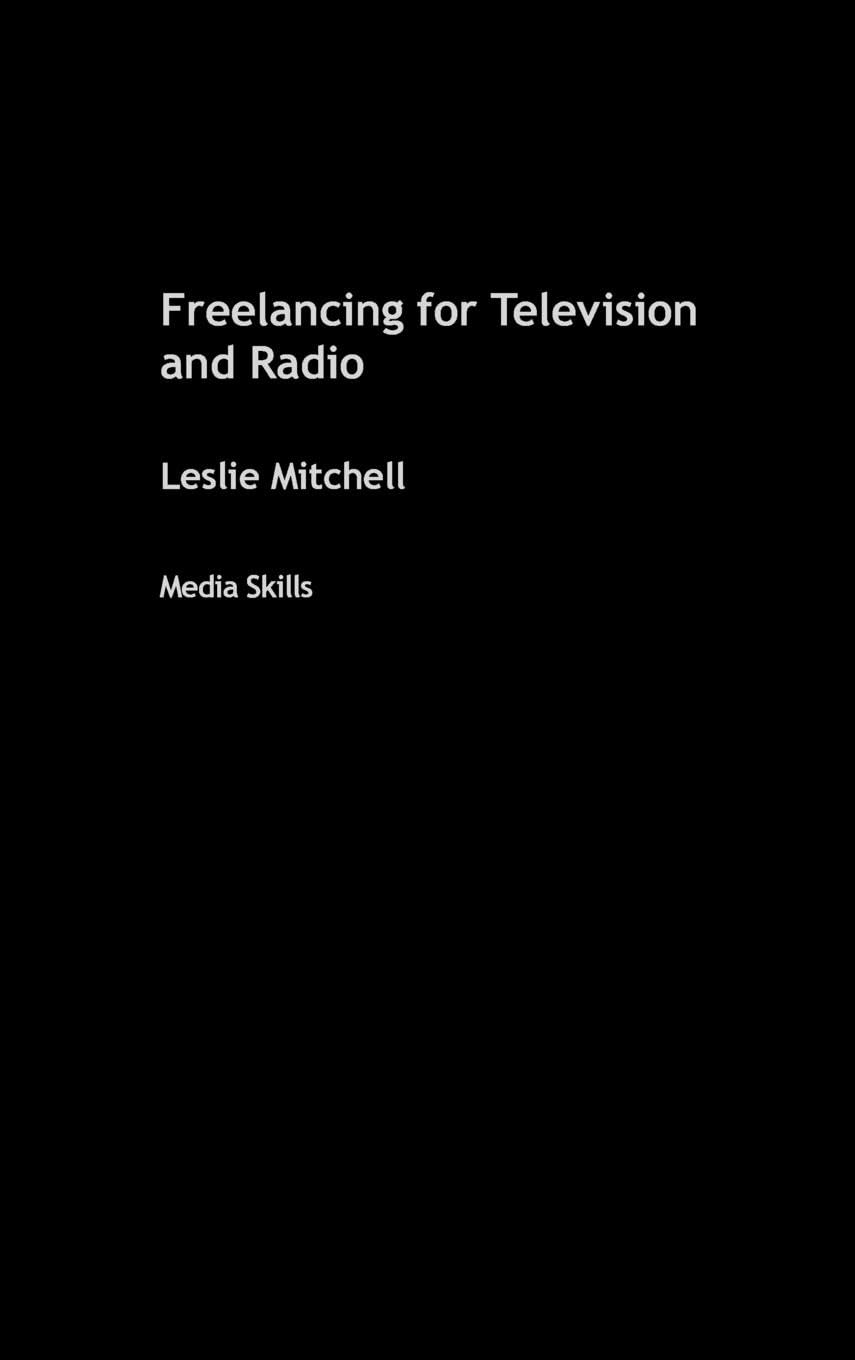 Freelancing for Television and Radio Media & Communication