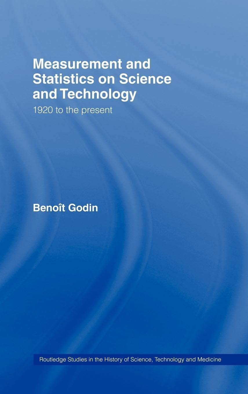 Product Image: Measurement and Statistics on Science and Technology