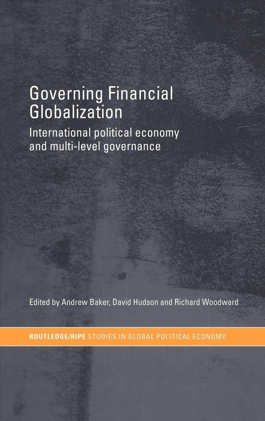 Product Image: Governing Financial Globalization