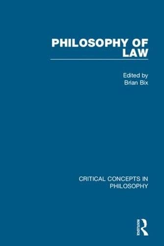 Philosophy of Law (1): Volume one Law