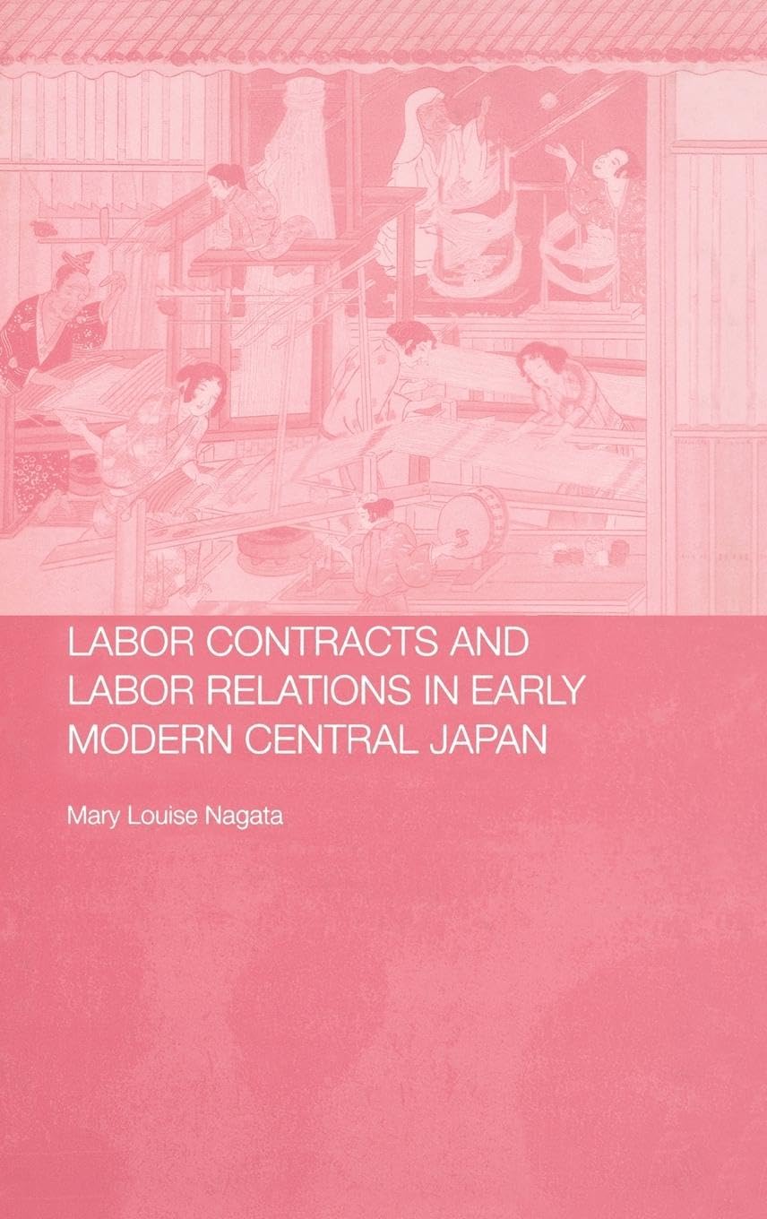Labour Contracts and Labour Relations in Early Modern Central Japan Social Sciences