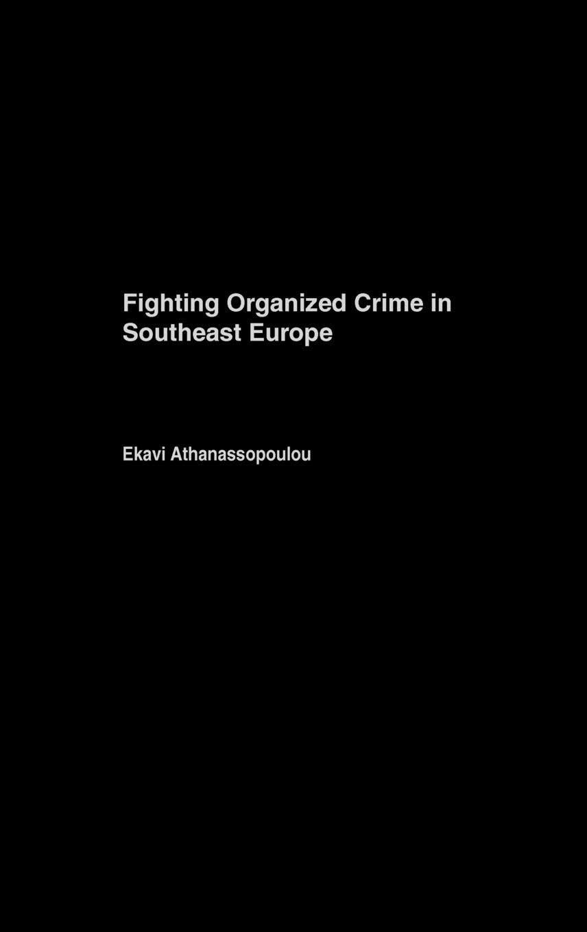 Fighting Organized Crime in Southeast Europe Law