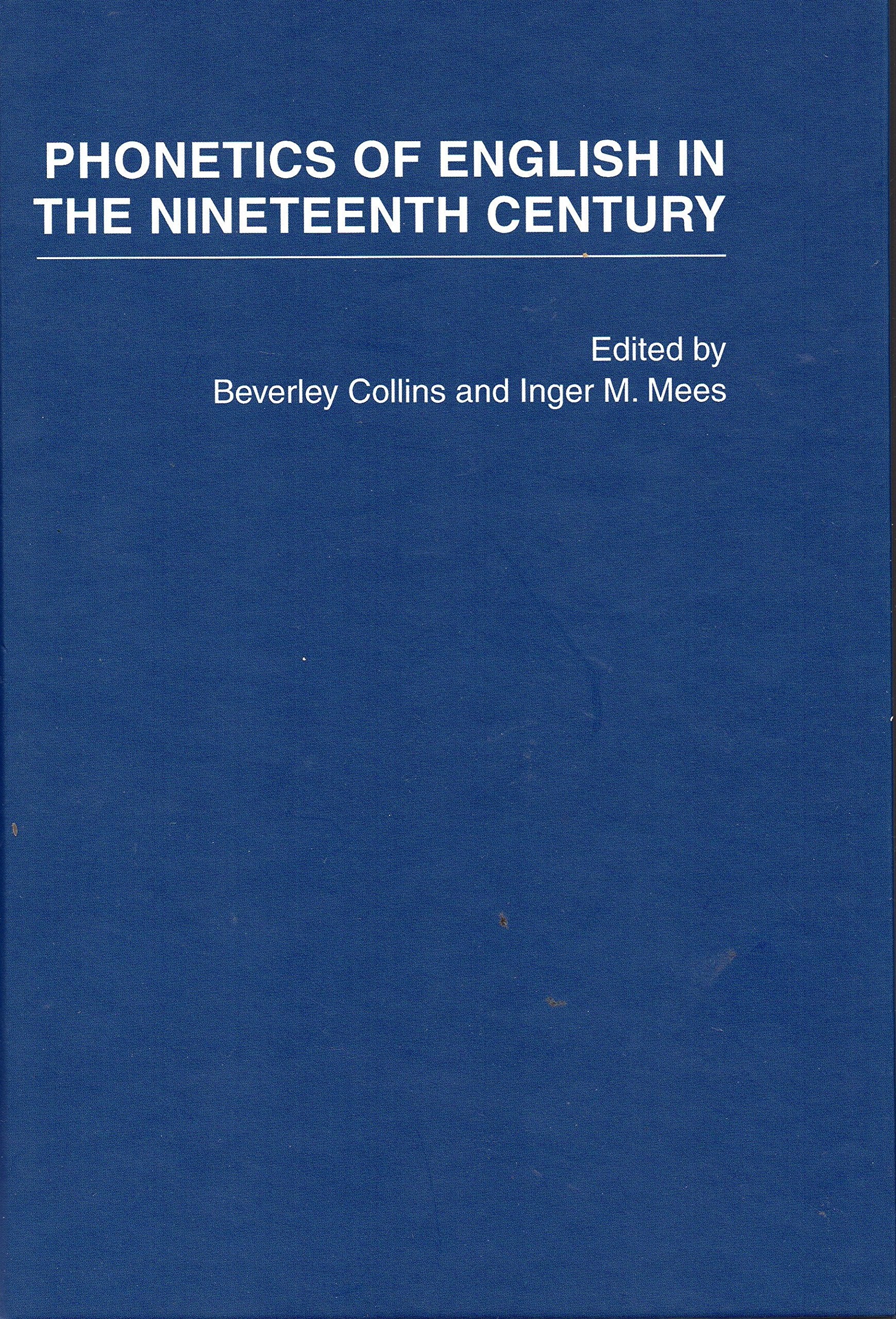 Phonetics of English in 19thc Vol3 Books