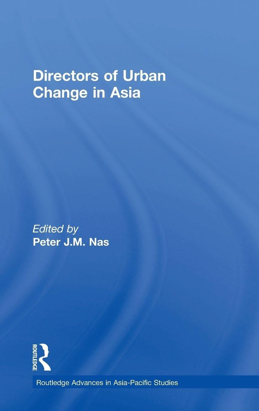 Directors of Urban Change in Asia Social Sciences