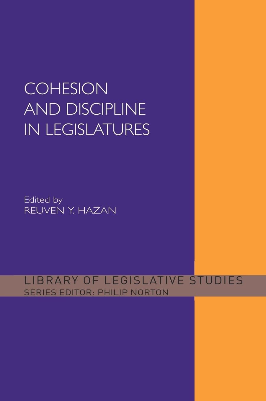 Cohesion and Discipline in Legislatures Law