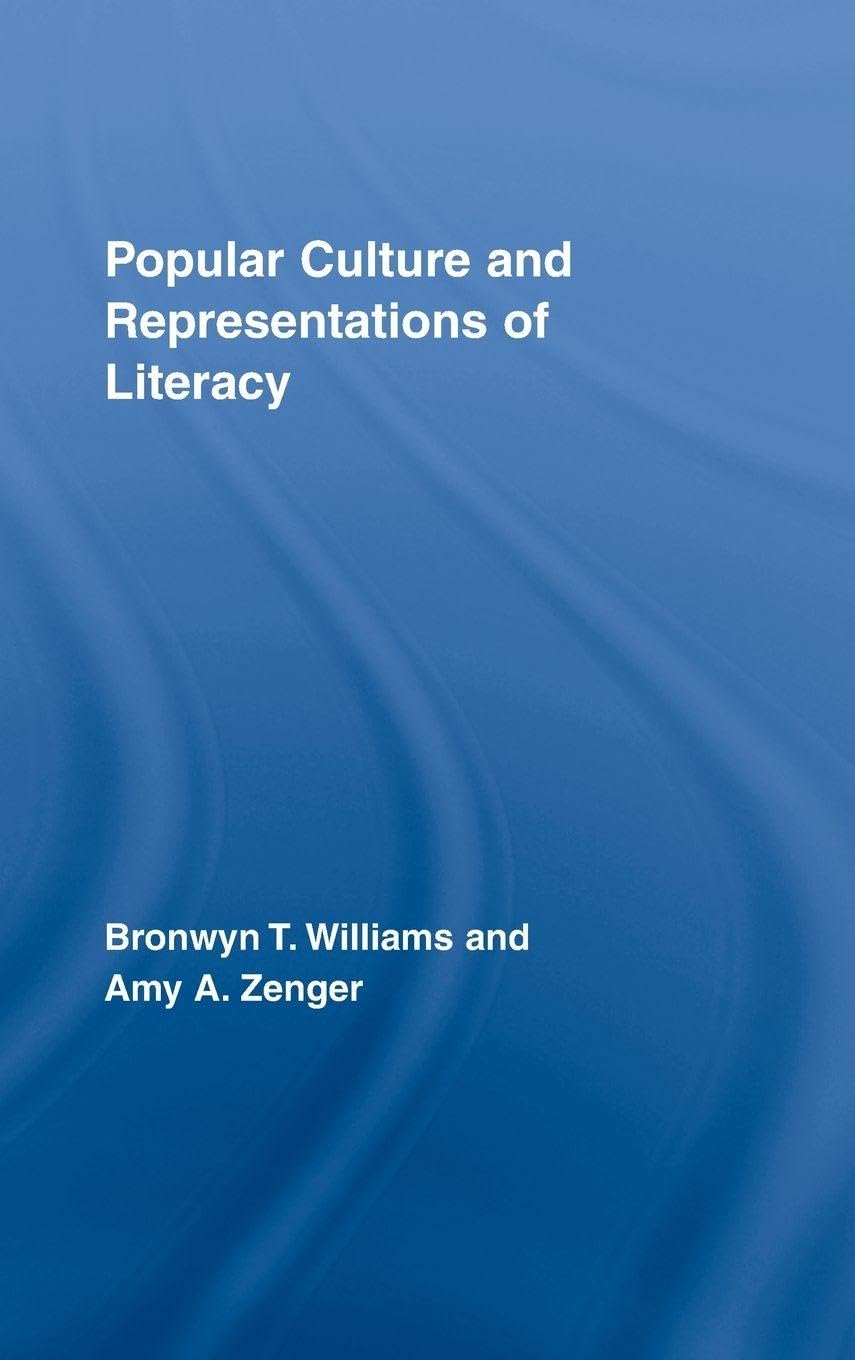 Popular Culture and Representations of Literacy Social Sciences