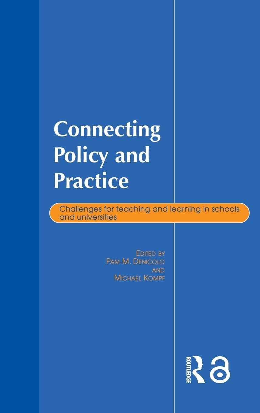 Product Image: Connecting Policy and Practice