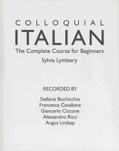 Colloquial Italian, Cassette (Colloquial Series) Foreign Languages ​​& Dictionaries
