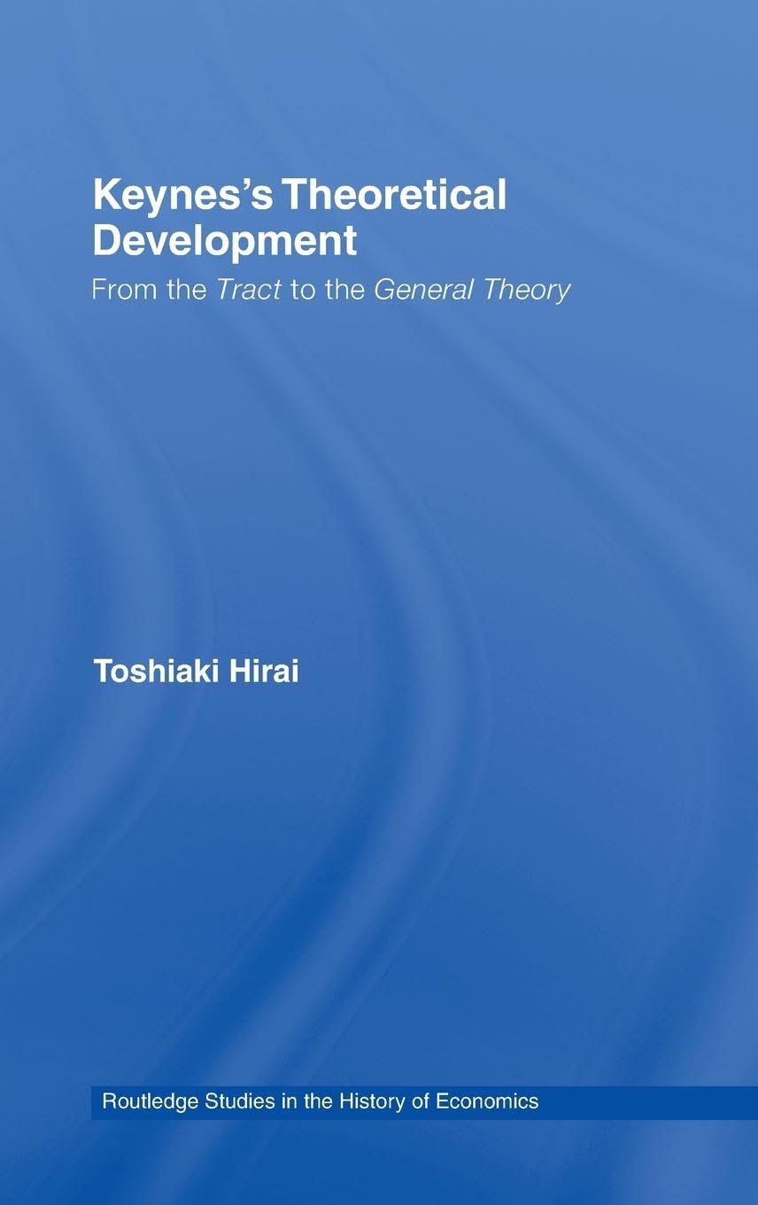 Product Image: Keynes's Theoretical Development