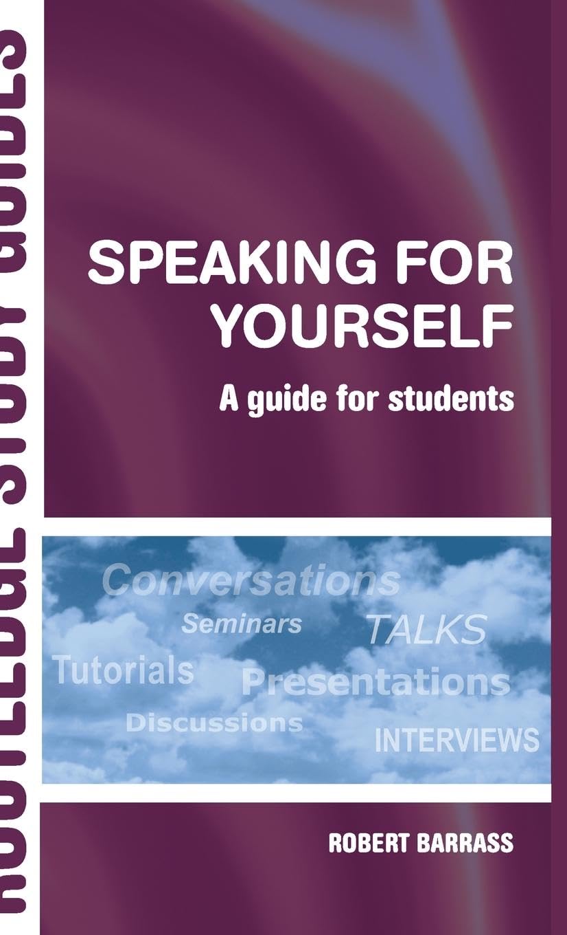 Speaking for Yourself Social Sciences
