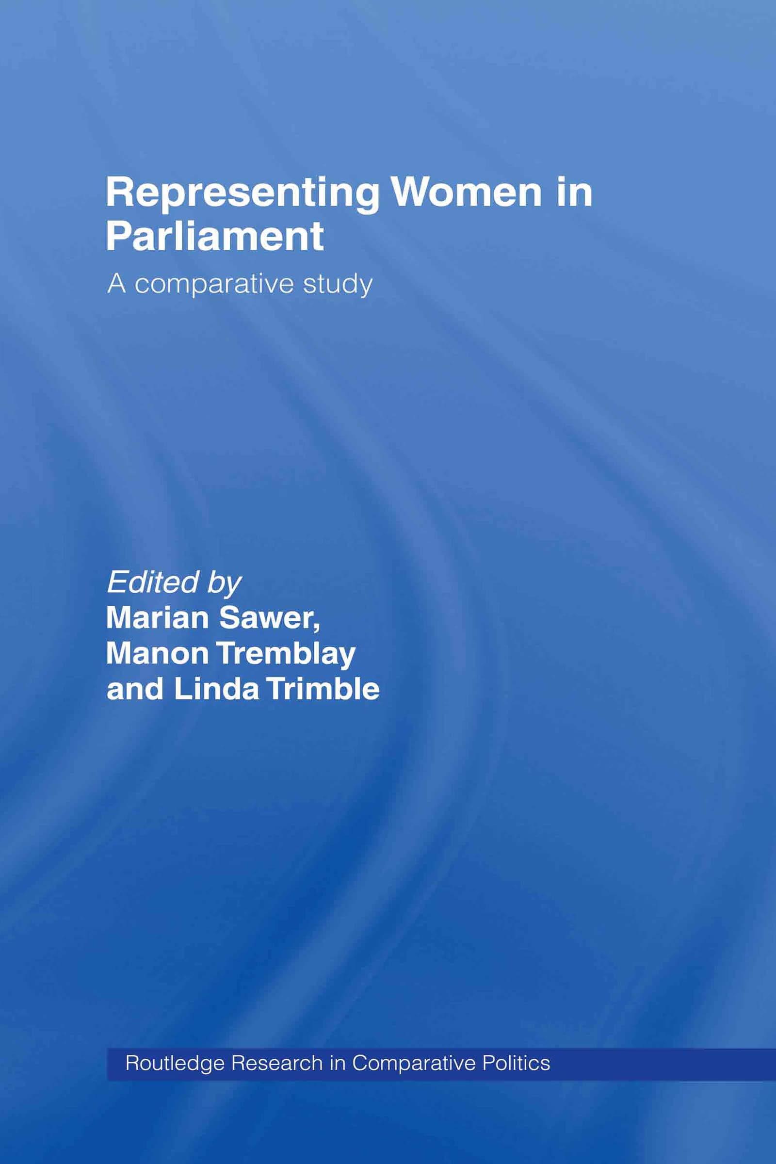 Representing Women in Parliament Books